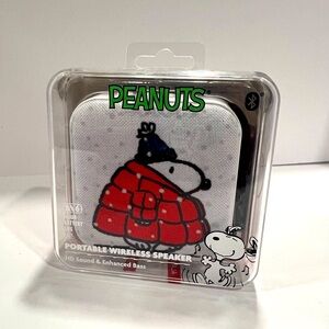 Peanuts Portable Wireless Speaker.